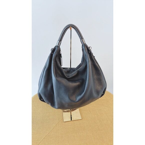 Vintage Kenneth Cole Shoulder Tote bohemia handbag Women’s black - Picture 3 of 10